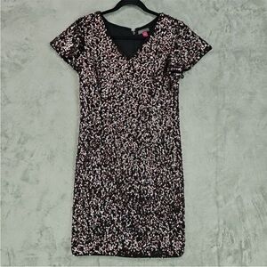 Vince Camuto Sequin Sheath Dress
